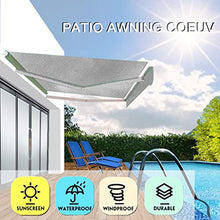 Hfior - Tenda parasole da giardino, in tessuto Oxford, anti-UV, per esterni, patio, giardino, dimensioni e colori opzionali