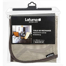Lafuma Rivestimento in Batyline di ricambio per sedia pieghevole Maxi Pop Up, Beige, LFM2669-1685