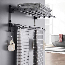 NHLBD Mensola da Bagno, mensola portaoggetti - Bagno Rack & scaffali Mensola Rettangolare Mensola for Cucina con partizione portasciugamani Bagno