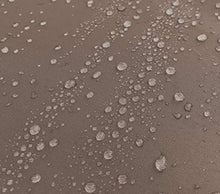 QUICK STAR Tetto di ricambio per gazebo da giardino, 250 g, 3 x 4 m, grigio talpe/beige RAL 7006, rivestimento di ricambio