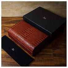 WRJY Scatola per sigari humidor per sigari, con igrometro e armadietto per sigari umidificatore, Rivestimento in Legno di Cedro in Pelle di qualità, Grande capacità può ospitare 36 siga