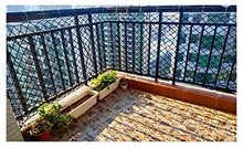 JFFFFWI Rete di Protezione per Balcone, Rete di Sicurezza per Bambini Decorazione per Rete Protezione per Recinzione Arrampicata Corda Intrecciata Carico Rimorchio Rete per reti Rete per ringhiera R