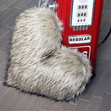 Finto Raccoon Pelliccia Cuore Cuscino Indietro Cuscino Coperchio Per Cuscini Da Gettare Cuscino Caso Home Decorativo Super Morbido Peluche