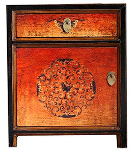 OPIUM OUTLET Comò cassettiera credenza consolle Credenza mobili armadio matrimonio armadietto cinese asiatico orientale antico vintage shabby-chic Comodini cinesi camera da letto