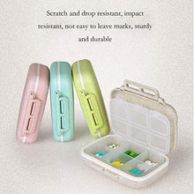 kerryshop Pillola Portatile della Scatola della Pillole di imballaggio organizzatore Pillola Scatola Portatile di Una Settimana Pill Box Pill Box Medicine Box portapillole Tascabile