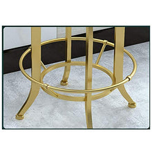 ZEH Sedia da Pranzo, Cuscini a Braccio, seggiolone, seggiolone, Sgabello Sgabello da Bar Girevole con Schienale - Altezza Regolabile - Sedile Morbido - Metallo Base for Ufficio - per FACAI