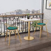 Tavolo tè Sedia tavolo Nordic Gold Iron Sgabello trucco metall schienale Lusso PU cuoio Sgabello rotondo Sgabello Cambio adulti Panca scarpe Soggiorno Sala pranzo Poltrona Schienale Sedia tempo libero