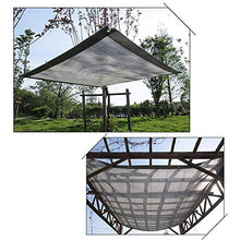 Jonist - Rete ombreggiante con Occhielli Isolamento Termico per Copertura per Piante Parasole per Auto da Esterno Patio o Cuccia (Colore: Grigio, Dimensioni: 1x15m)