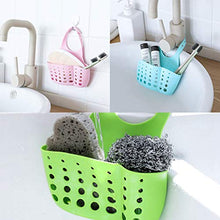 MAGT Cestello Portaoggetti da Cucina, Cestello Cucina Borsa da Cucina Regolabile in Spugna Borsa Portaoggetti Cestino Portaoggetti Bagno Portaoggetti(Verde)
