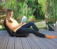bonVIVO Easy Smart, Sedia Pieghevole Portatile da Esterno, Sedia Richiudibile con Schienale Regolabile e Copertura Impermeabile, Ideale Come Sedia da Yoga, Cuscino da Meditazione o Sedia da Campeggio