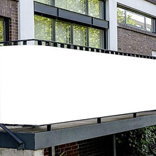 Yclty Protezione della Privacy Recinzione Copertura per Balcone Frangivista E Telo Frangivento Opaco Copri Ringhiera Impermeabile Ad Occhielli Corda Inclusa