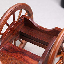 MTBH PMTBHElegante portabottiglie in Legno con Supporto in Vetro per Artigianato da Tavolo portabottiglie espositore da Cucina in Stile Antico Regalo