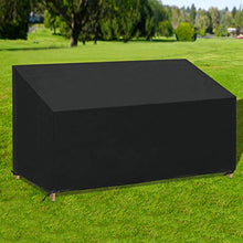 SanGlory Copri Panca a 3 Posti Copertura per Panca da Giardino, Copertura Panchina Impermeabile Telo Oxford Resistente allo Strappo Custodia per Panchina da Giardino (163x66x63/89cm)