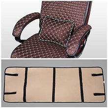 eewopjkj Cuscini per Sedia da Ufficio Cuscini Cuscino per Sedia Monopezzo Cuscino per Sedia a Dondolo Cuscino per seggiolino Auto da Ufficio Poltrona da Giardino Ufficio-Fronte 45x100cm (18x39 polli