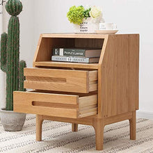 HZYDD Comodino - Tavolo Night Stand Stand Legno Divano End Lato Comodino Cassetto Cassetto Deposito Cassetto Deposito Camera da Letto 45 * 40 * 60 cm