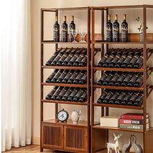Xuyuanjiashop Porta Bottiglie Titolare armadietto del Vino Bagagli Basamento del Vino Display Rack Vino Wine Rack Rack Rack di stoccaggio mensole Wine Storage con Table Top Armadietti da Vino