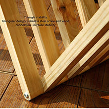 outdoor product Terrazza panchina panchina all'aperto, Panche da Giardino in Legno massello per Uso Domestico, Panche Decorative retrò, Adatto per Giardino/Veranda/Prato