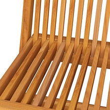 FAMIROSA Sedie da Giardino con Cuscini Blu 4 pz Massello di Teak-2572