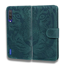 Snow Color Cover Xiaomi Mi A3 Portafoglio, Flip Custodia Portafoglio in PU,[Funzione Staffa]con Slot per Schede e Chiusura Magnetica per Xiaomi MiA3 - COTX020683 Verde