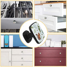 Pigna Animali 4 PCS Pomelli per Porta, Pomolo per Mobile, Pomelli per Mobili con Viti, Maniglia per Armadietto, Pomelli per Porta, Pomelli per Cassetti per Porta, Armadio, Cassetto e Credenza