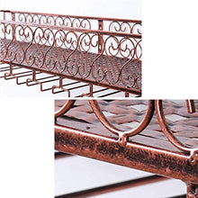 JBNJV Portabottiglie da Parete | Portabottiglie e Bicchiere | Magazzino Sughero | Mensole a Muro per Bottiglie di Vino o liquori Organizer Rack per calici | Casa \\\