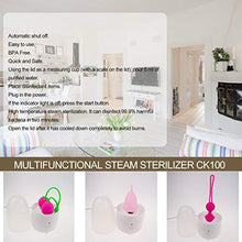 KinshopS Ragazze Periodo fisiologico Sterilizzatore Speciale a Vapore Coppetta mestruale privata Bianco EU White EU