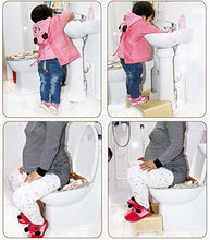 Sgabello per WC in Legno per Bagno, sgabelli accovacciati, Sgabello con Gradino riducono la S e allevia la stitichezza e Le emorroidi 7.1 (Colore: Bianco)