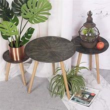ZhuFengshop Tavolino Tavolino Geometrico Tavolino Tavolino Tavolino Tavolino Rotondo Creativo Comodino Side Table (Size : 40×40×42cm)