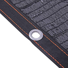Rete ombreggiante 95% Sun-Block Paralume in Tessuto per Copertura di Piante, Canile, Copertura Pergola, Nero (Dimensioni : 2x4M)