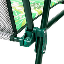Solenny 50001001155151 50001001155151-Sedia pieghevole da giardino con imbottitura e schienale alto
