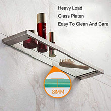 ZCY Mensole per Bagno Mensole per Bagno in Acciaio Inox Mensole per Bagno Organizer per mensole Cestello portaoggetti Forte e Robusto