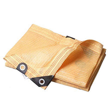 JLXJ Telo Ombreggiante 90% Panno Ombra Copertura della Rete del Sole, Piante da Giardino Beige Rete di Protezione dal Calore con Occhielli, per Tenda a Baldacchino Pergola (Size : 4m x 4m(13ft×13ft))
