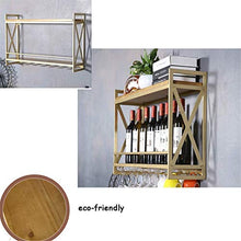 Classico Attaccatura del supporto di Wine 60/80 Bottle / 100 centimetri montaggio a parete del vino del metallo |Rack Glass |Mensola Holder Vino stand |Titolare Hanging Wine Glass ripiano Unità Organi