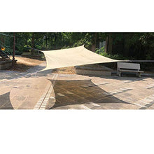 2.5x2.5m Quadrata Tende Da Sole, Vela Ombreggiante Impermeabile Anti-Uv, Perfetto Per Per Esterno Giardino Balcone Terrazza Piscina