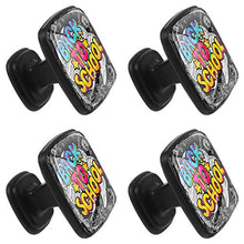 Concetto di educazione 4 PCS Pomelli per Porta, Pomolo per Mobile, Pomelli per Mobili con Viti, Maniglia per Armadietto, Pomelli per Porta, Pomelli per Cassetti per Porta, Armadio, Cassetto e Credenza