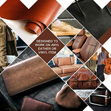 Leather Repair Cream for Furniture Sofa Car Seats Boots, 2PCS Dark Brown Leather Recoloring Balm with Accessory Kit Gray