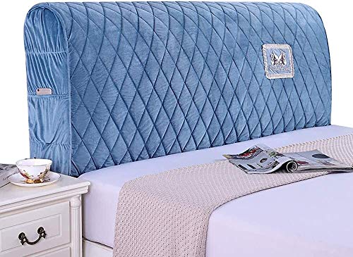 Copri+Testata+Per+Letto Copri/Copertura Testata Letto Copritestata Letto Singolo/Matrimoniale, Protezione Testata Addensare Elastico all-Inclusive Cover Lavabile Copertura Testata Letto Copritestata。