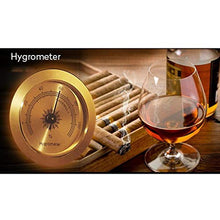 Ljf Sigaro Humidors Cigar Cabinet Termostatico Cigar Machine House Cigar Box Risparmio energetico Mute con igrometro Regalo (Color : Black, Size : 27.5 * 41 * 51.5CM)