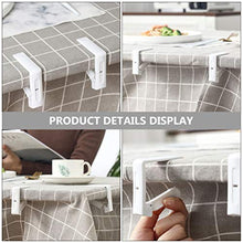 Angoily 4Pcs Tovaglia Clip di Copertura di Tabella del Supporto da Tavolo Panno Morsetti Clip di Tavolo da PIC Nic per La Casa Partito Picnic