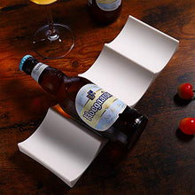 HEMOTON Utile Portabottiglie in Plastica per Vino E Acqua, Frigorifero Ordinato E Organizzatore per Armadio da Cucina per Impilare Lattine E Bottiglie.