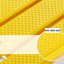TLMYDD Le Donne in Gravidanza, Anziani Bagno WC con Doccia Vasca Sgabello Pieghevole Scarpe Antiscivolo Feci Ingresso Panchina Sgabello da Bagno (Color : Yellow)