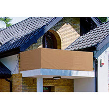 WYYUE Recinzione Copertura, Balcone Protezione della Privacy Schermo, Breathable Polyester Balcone Frangivista, Telo di Rivestimento e Protezione per Balcone Ringhiera Protezione,90 * 600cm