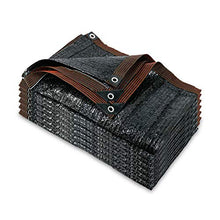 XIAOXIAO Rete ombreggiata Parasole Net-95% Parasole Panno Nero Nero Grande Tessuto Resistente Ai Raggi UV in Tela Cerata per Piante da Serra Multi Formato (Size : 5x5m)