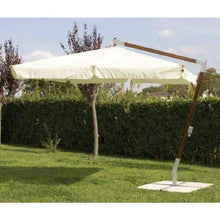PiuShopping OMBRELLONE da Giardino Esterno PALO DECENTRATO Laterale, in Legno Pregiato 3X3