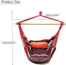WMYATING Sedia a Hammock Hammock Sedia Awamock Sedia Swing Bed Giardino da Campeggio da Esterno Adatto per Interni o all'aperto Sedia Lazy