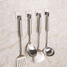 Gancio bagno cucina 4 pezzi ganci adesivi impermeabile fissato al muro ganci cremagliera bagno in acciaio inox asciugamano accappatoi casa ufficio cappotto cappello chiavi borse ganci organizer Gancio