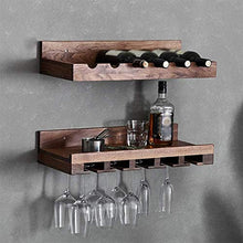 Leifeng Tower Classico Wine Rack Creativa di Noce Nera Parete Rack Hanging Supporto di Tazza di Vino Rack Calice Titolare Wine Rack (Color : A)