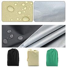 Herbests Copertura per Dondolo da Giardino, Baldacchino di Ricambio per Dondolo + Coprisedile Resistente Impermeabile Anti-UV Anti-Polvere Copertura Esterno per Giardino, Patio