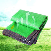 YAOJIA Rete ombreggiante Telone Telone A Rete con Tasso di Ombreggiatura 80% | Protezione UV del Bordo Ispessita per Posto Auto Coperto in Serra (Color : Green, Size : 2x3m)