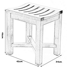 HYYDP Bagno Sgabello Sgabelli da Doccia/Vasca Sgabello da Doccia in Legno Sgabello Design Curvo in Legno Cambia Scarpe Sgabello Be Applicable Compatible for Anziani/disabili Antiscivolo Sedile da
